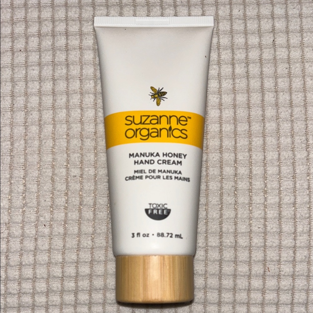 Suzanne organics manuka honey hand cream